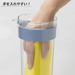 可橫放耐熱冷水壺 | 1.1L | 藍色 | TAKEYA | 日本製 | TY-140594